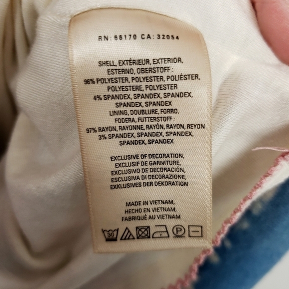 Anthropologie Maeve bell sleeve floral accent dress size large - Picture 4 of 9